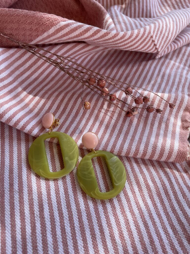 BO 70' vertes clair/rose